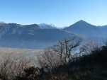 Vue sur le Grand Combin et le Catogne.