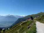 Regard en arrière en quittant Belalp.