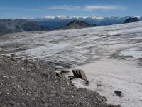 Aval du glacier de Tsanfleuron