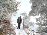 Chemin panoramique pour monter au Châtelard