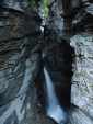 Gorges de la Dala première grande chute d'eau.