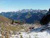 Regard en arrière depuis le Col de Pierra Perchia