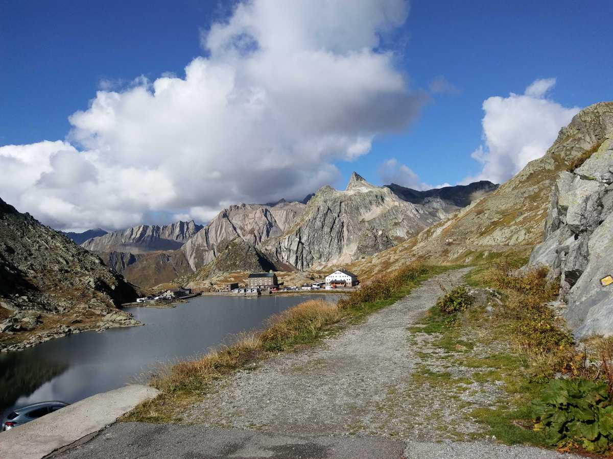 Vue sur la frontière italienne