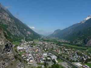 Plaine du Rhône vue Ouest