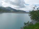 Le lac de Cleuson et son barrage