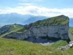 La Tour d'Aï depuis le sommet de la Tour de Mayen, on voit tout l'itinéraire de montée à la Tour d'Aï