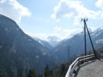 Les alpes côté frontière française et italienne.